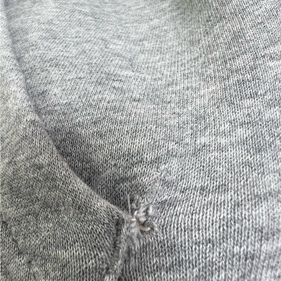 Nike Club Fleece Hoodie Sweatshirt Grey Size Large - Picture 8 of 9